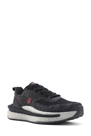 Lumberjack Seraton 4Fx Erkek Sneaker Ayakkabı - Siyah-Kırmızı