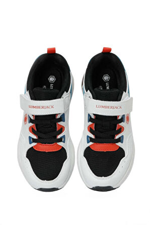 Lumberjack 4M LABTON 4FX Unisex Çocuk Sneaker Ayakkabı Beyaz