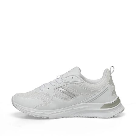 KINETIX 4M AXION TX W 4FX,BAYAN SPOR AYAKKABI BEYAZ,GUMUS 36/40 Beyaz - Gümüs