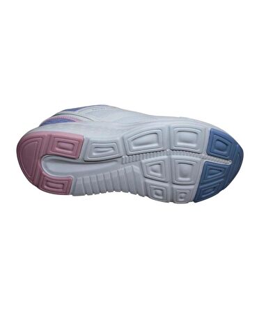 KİNETİX Kadın Beyaz Gri Runnıng Fileli Sneaker Spor Yürüyüş Ayakkabısı