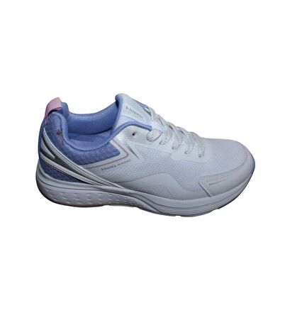 KİNETİX Kadın Beyaz Gri Runnıng Fileli Sneaker Spor Yürüyüş Ayakkabısı