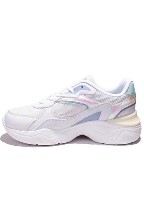 KİNETİX HOLLY BEYAZ MAVİ YEŞİL SNEAKER
