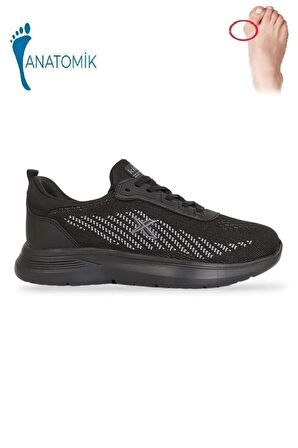 KİNETİX THANOS SİYAH RENK SNEAKER