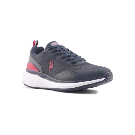 U.S.POLO ASSN ATLANTIC 4FX LACİ KIRMIZI COMFORT CASUAL ANATOMİK SPOR AYAKKABISI