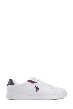 U.S Polo Assn. COSTA 4FX 101501686 Erkek SNeaker Ayakkabı Beyaz Laci Kırmızı 40-45 