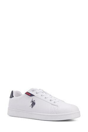 U.S Polo Assn. COSTA 4FX 101501686 Erkek SNeaker Ayakkabı Beyaz Laci Kırmızı 40-45 