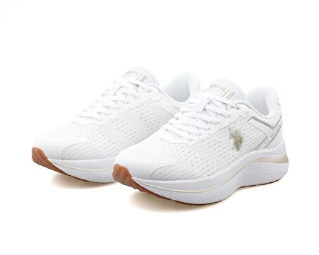 U.S.Polo Assn. 4M Genesis Wmn 4Fx Kadın Günlük Ayakkabı 101501790 Beyaz