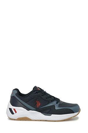 HUSKY 4FX Lacivert Erkek Sneaker-Lacivert-Kırmızı -Mavı