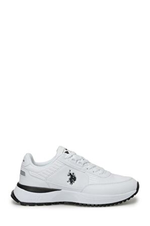 U.S Polo Assn. MARCUS 4FX 101501927 Erkek Spor Ayakkabı Beyaz Siyah 40-45 