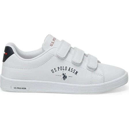 U.S.POLO ASSN SINGER 4FX ÇIRTLI BEYAZ COMFORT CASUAL GÜNLÜK SPOR AYAKKABISI