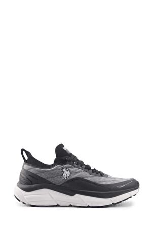 US POLO ASSN STEVEN GRİ SİYAH SNEAKER