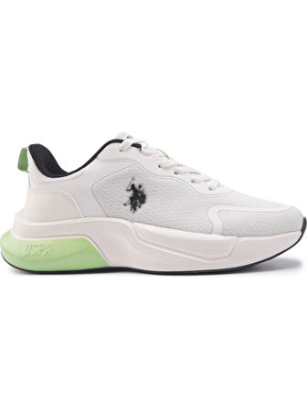 U.S.POLO ASSN WILLY 4FX BEJ YEŞİL ERKEK CASUAL ANATOMİK SPOR AYAKKABISI