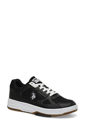 U.S.POLO ASSN.MYSTERIO 4FX SİYAH BEYAZ COMFORT CASUAL ANATOMİK SPOR AYAKKABI