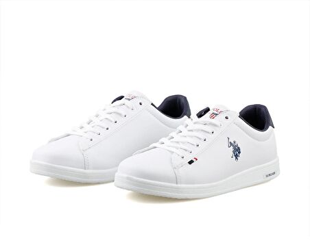 U.S.Polo Assn. 4M Franco 4Fx Erkek Günlük Ayakkabı 101513447 Beyaz