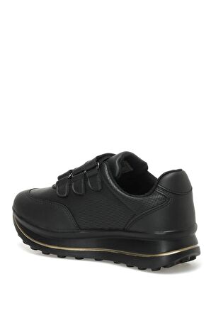KİNETİX PAULET SİYAH RENK CIRTLI SNEAKER