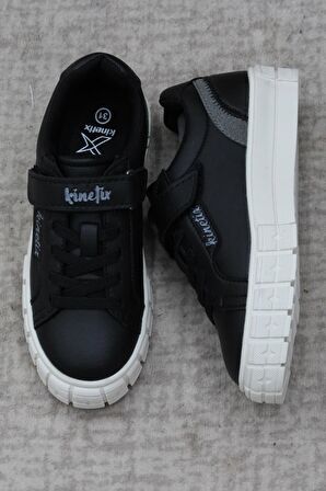 Kinetix Idunn J 4FX Siyah Anatomik Orijinal Ürün Sneaker Kız Çocuk Ayakkabı