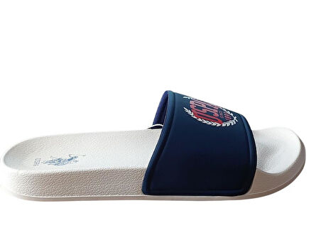 U.S.POLO ASSN GLB 4FX BEYAZ LACİVERT GÜNLÜK SPOR PLAJ TERLİĞİ