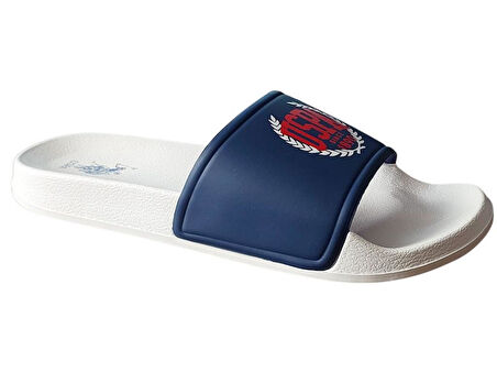 U.S.POLO ASSN GLB 4FX BEYAZ LACİVERT GÜNLÜK SPOR PLAJ TERLİĞİ