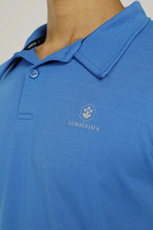 Lumberjack Erkek Saks Polo Yaka CT461 Sherman T-shirt 101497444