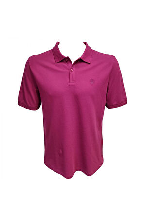 Lumberjack Ct953 101079283 Basic Polo Mor Erkek T-Shirt