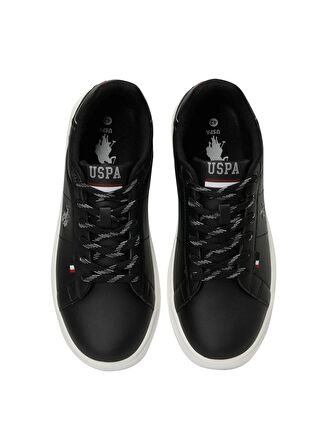 U.S. Polo Assn. Siyah Erkek Sneaker ARES 4FX