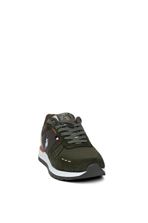 U.S. Polo 101512776 Gunner Erkek Klasik Sneaker Haki