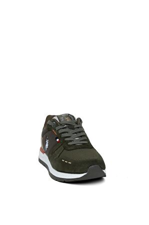 U.S. Polo 101512776 Gunner Erkek Klasik Sneaker Haki