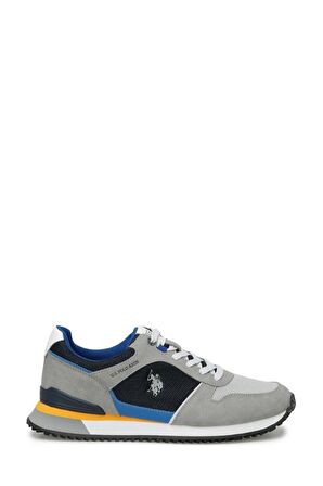 U.S.POLO ASSN TIZIAN 4FX GRİ COMFORT CASUAL ANATOMİK SPOR AYAKKABI