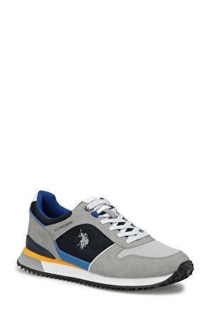 U.S.POLO ASSN TIZIAN 4FX GRİ COMFORT CASUAL ANATOMİK SPOR AYAKKABI