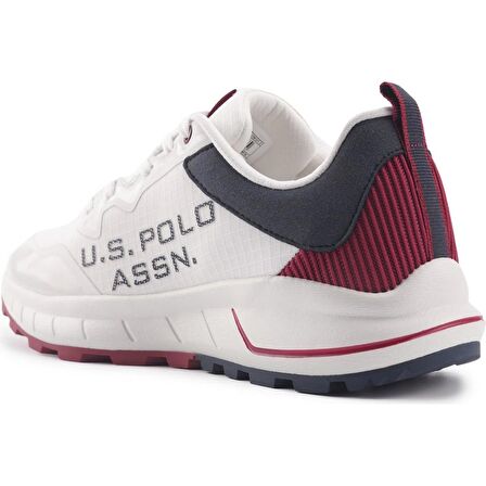 U.S.POLO ASSN CROUNCH 4FX BEYAZ COMFORT CASUAL ANATOMİK SPOR AYAKKABISI