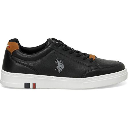U.S.POLO ASSN NOAH 4FX SİYAH COMFORT CASUAL ANATOMİK GÜNLÜK SPOR AYAKKABISI