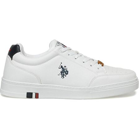 U.S.POLO ASSN NOAH 4FX BEYAZ COMFORT CASUAL ANATOMİK GÜNLÜK SPOR AYAKKABISI