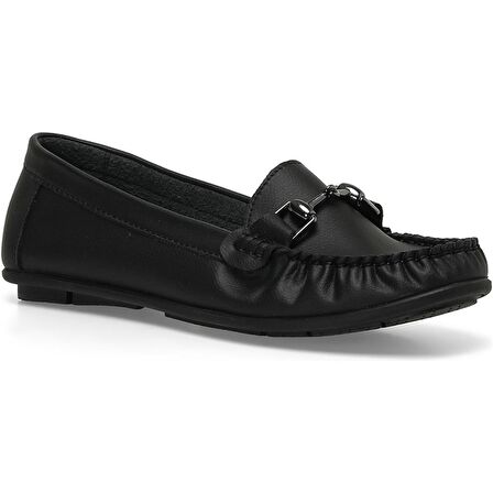 İNCİ TROPY SİYAH RENK KADIN LOAFER