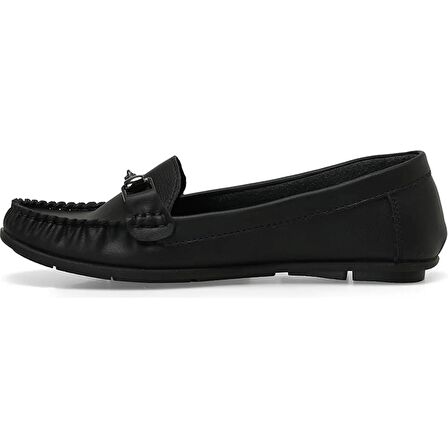 İNCİ TROPY SİYAH RENK KADIN LOAFER