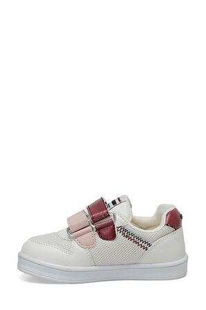 US POLO ASSN CASSERA BEYAZ VİŞNE ÇOCUK SNEAKER