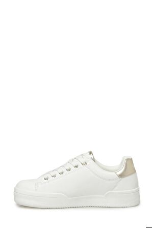 U.S. Polo Assn. 4P PELO 4FX Bej Kadın Sneaker Ayakkabı