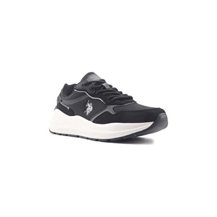 U.S.POLO ASSN IMOJ 4FX SİYAH COMFORT CASUAL GÜNLÜK SPOR AYAKKABISI