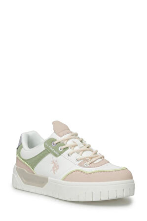 U.S. POLO ASSN. 5P CANDY 5FX BEJ KADIN SNEAKER