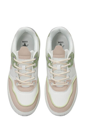 U.S. POLO ASSN. 5P CANDY 5FX BEJ KADIN SNEAKER