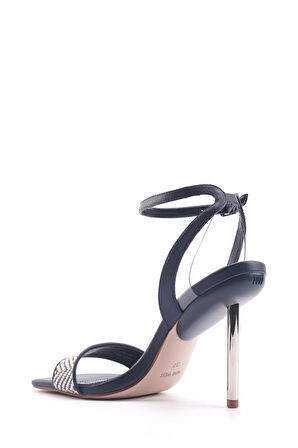 ALIVA2 4FX Mavi Kadın Topuklu Sandalet