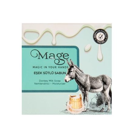 Mage Eşek Sütlü Sabun - Beyaz - 100 gr