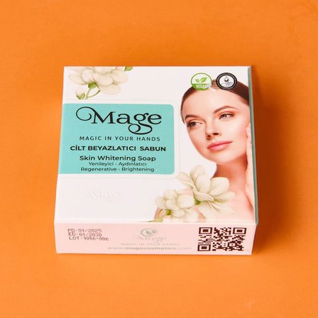 Mage Beyazlatıcı Sabun - Beyaz - 100 gr
