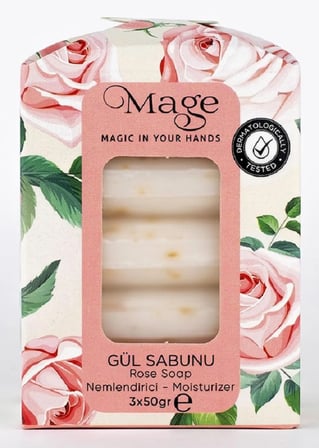 GÜL SABUNU 3'LÜ