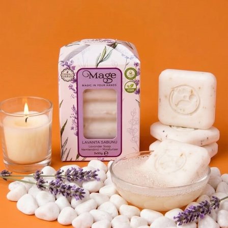 Mage Lavanta Sabunu - Beyaz - 50 gr