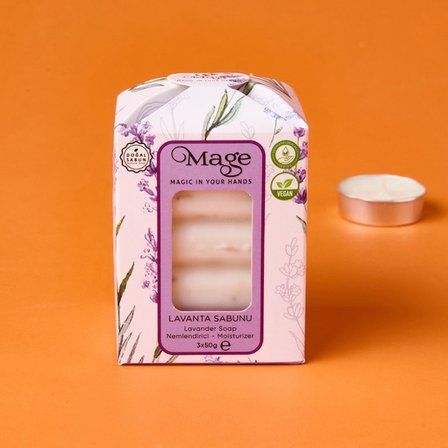 Mage Lavanta Sabunu - Beyaz - 50 gr