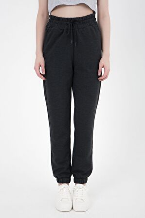 defy's KADIN JOGGER EŞOFMAN ALTI ANTRASİT - L