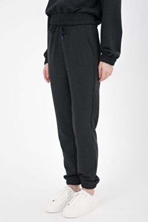 defy's KADIN JOGGER EŞOFMAN ALTI ANTRASİT - M