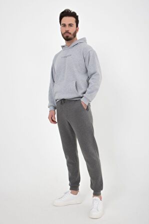 defy's ERKEK JOGGER EŞOFMAN ALTI GRİ - XXL