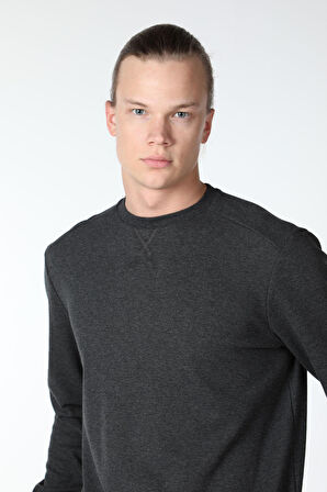 Erkek Basic Dokulu Sweat