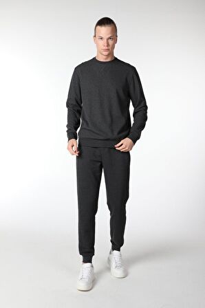 Erkek Basic Dokulu Sweat